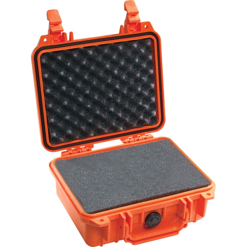 Pelican 1200 Case (Orange, With Foam)
