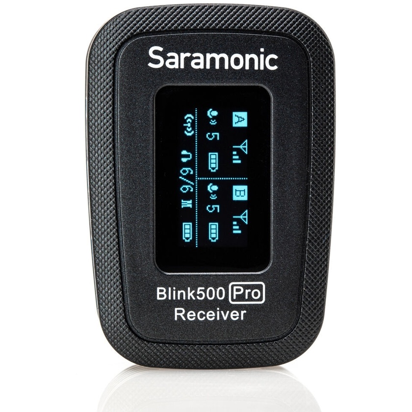 Saramonic Blink500 Pro RX Dual-Channel Camera-Mount Wireless Microphone Receiver (Black)