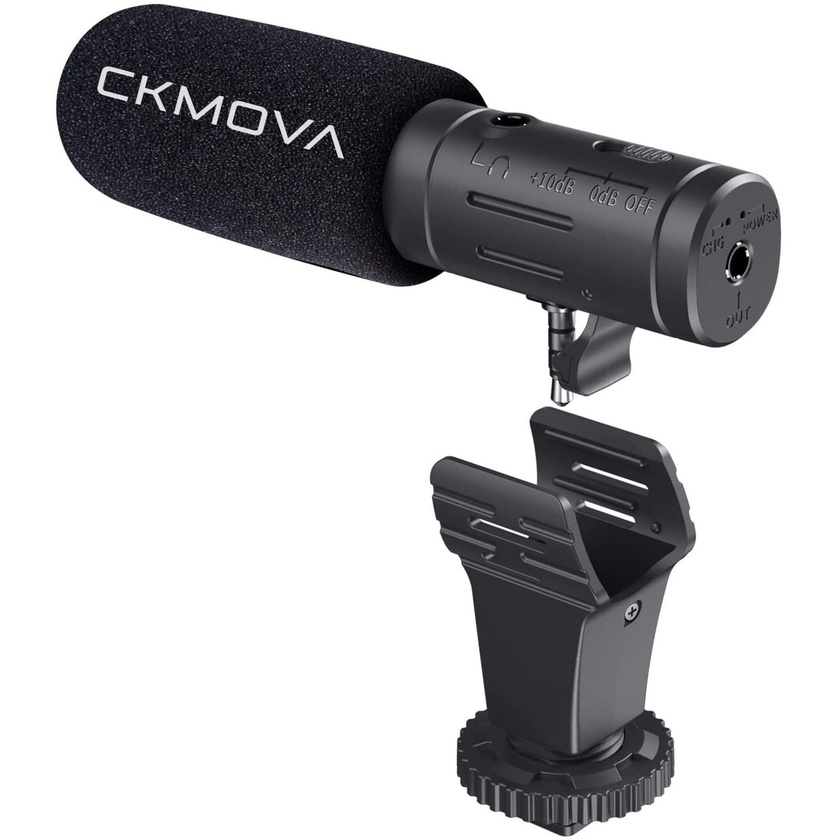 CKMOVA VCM3 On-Camera Microphone for DSLR & Smartphone