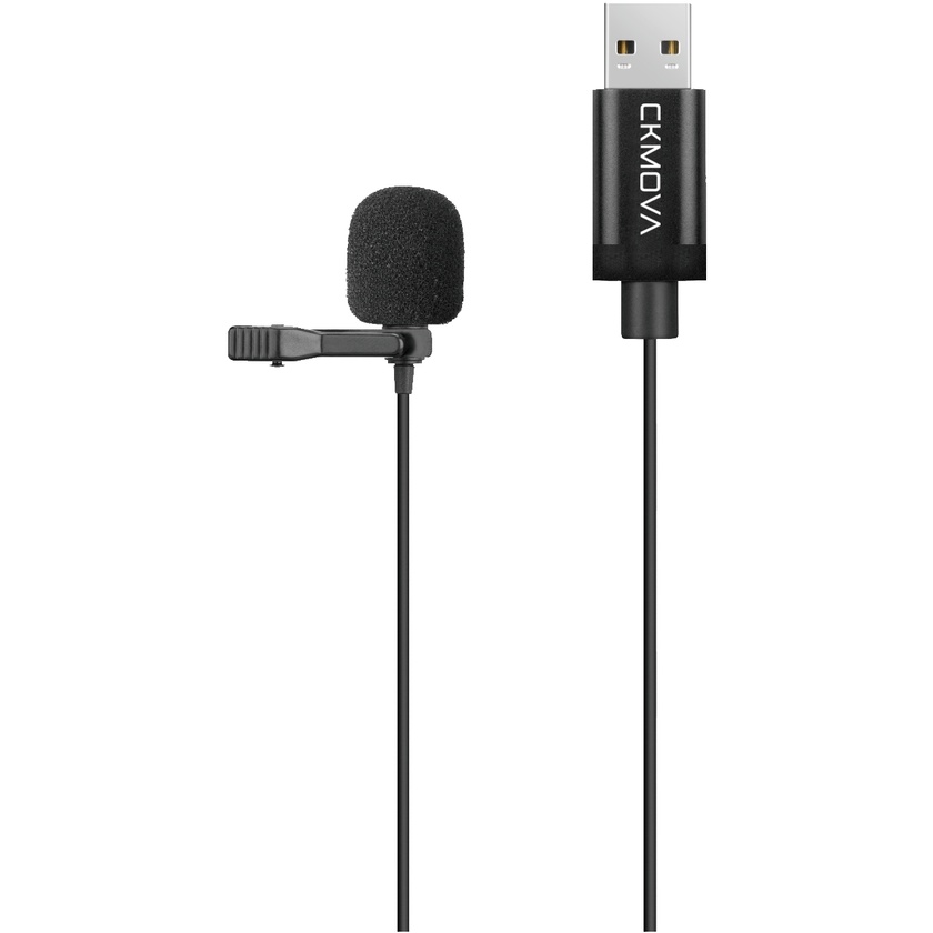 CKMOVA LUM4 Lavalier Microphone for USB-A Devices (4m Cable)