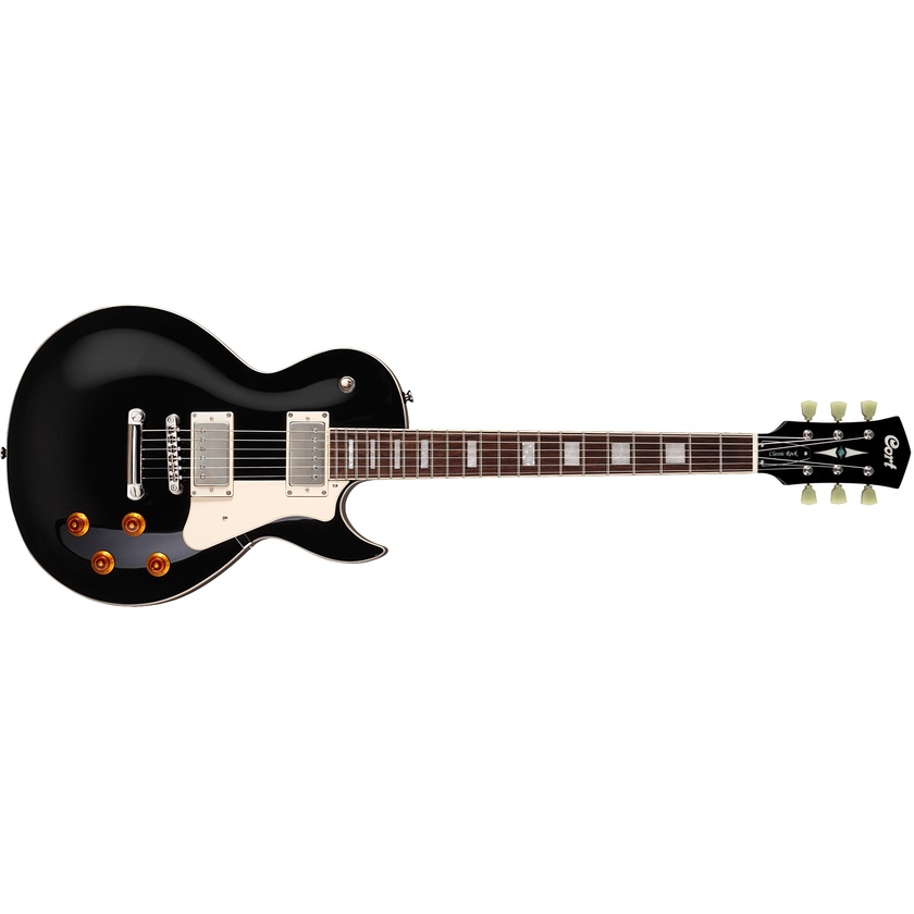 Cort CR200 Electric Guitar with Guitar Bag (Black)