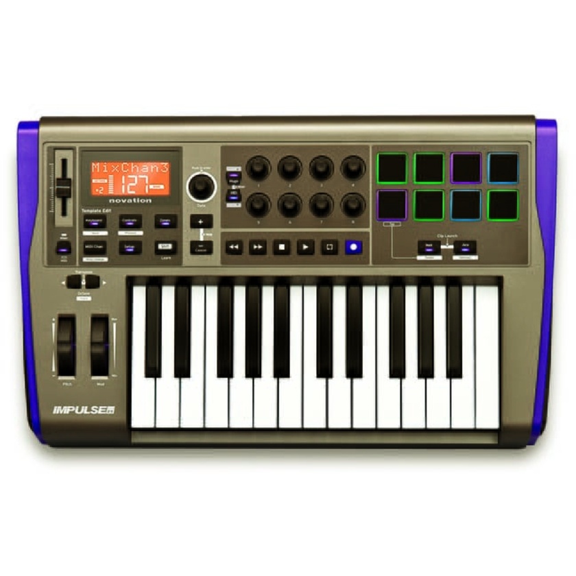 NOVATION Impulse 25 MIDIキーボードコントローラー - DTM・DAW