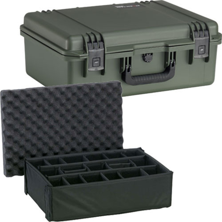 Pelican iM2600 Storm Case with Padded Dividers (Olive Drab Green)