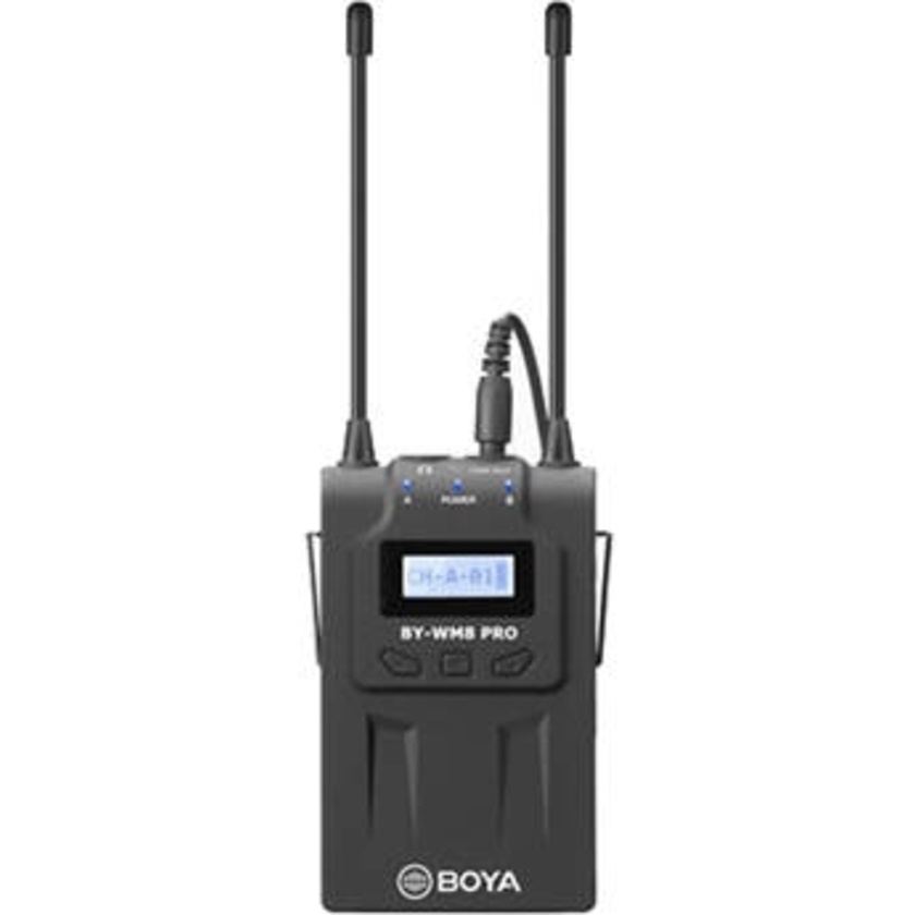 Boya RX8 Pro Dual-Channel Camera-Mount Wireless Receiver (556 to 595 MHz)