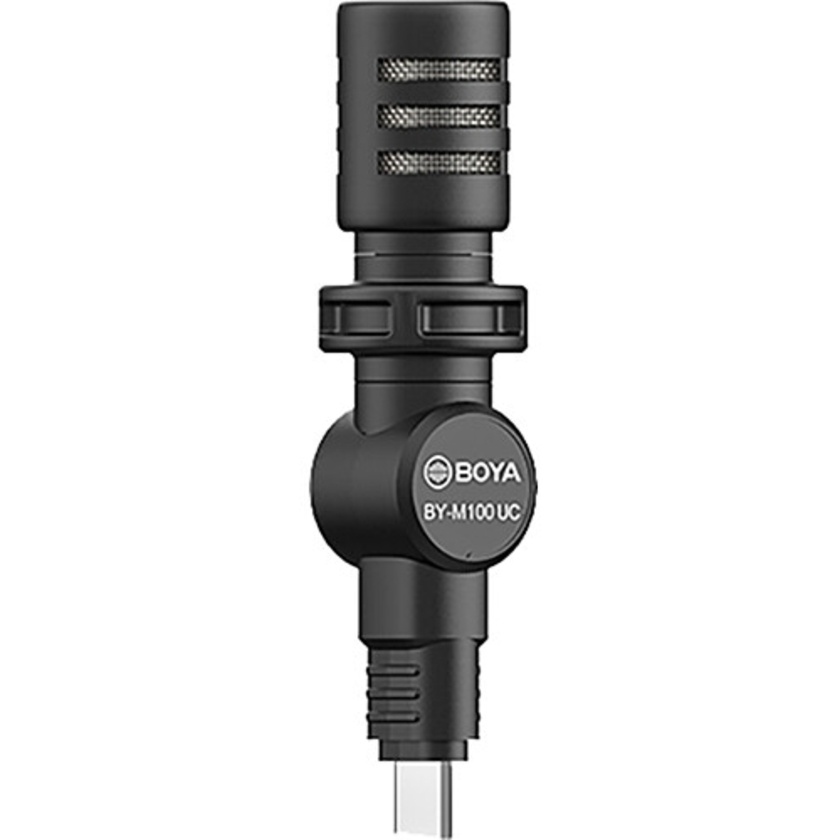 Boya BY-M100UC Ultracompact Condenser Microphone with USB Type-C Connector
