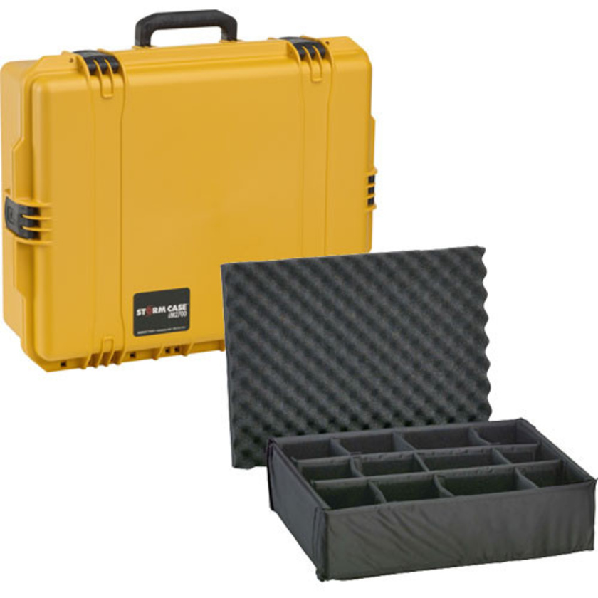 Pelican iM2700 Storm Case with Padded Dividers (Yellow)