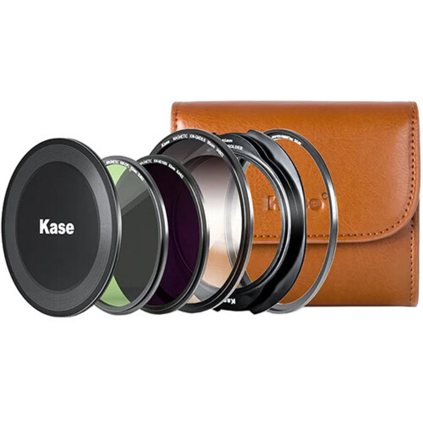 Kase Wolverine Magnetic Circular Master Kit with Adjustable 95mm GND (77mm)