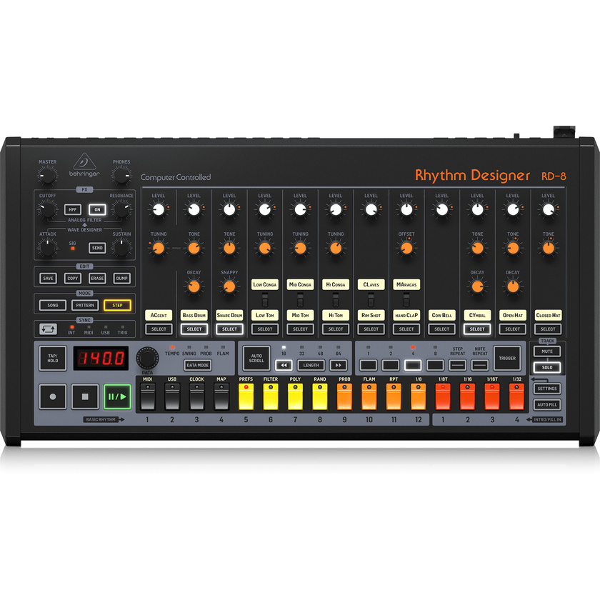 Behringer RD8 MKII Analog Drum Machine