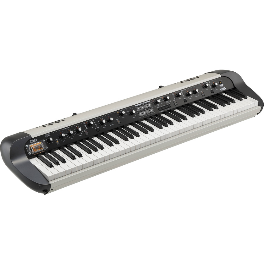 Korg SV-2S 73-Key Vintage Keyboard with Speaker System (Creme)
