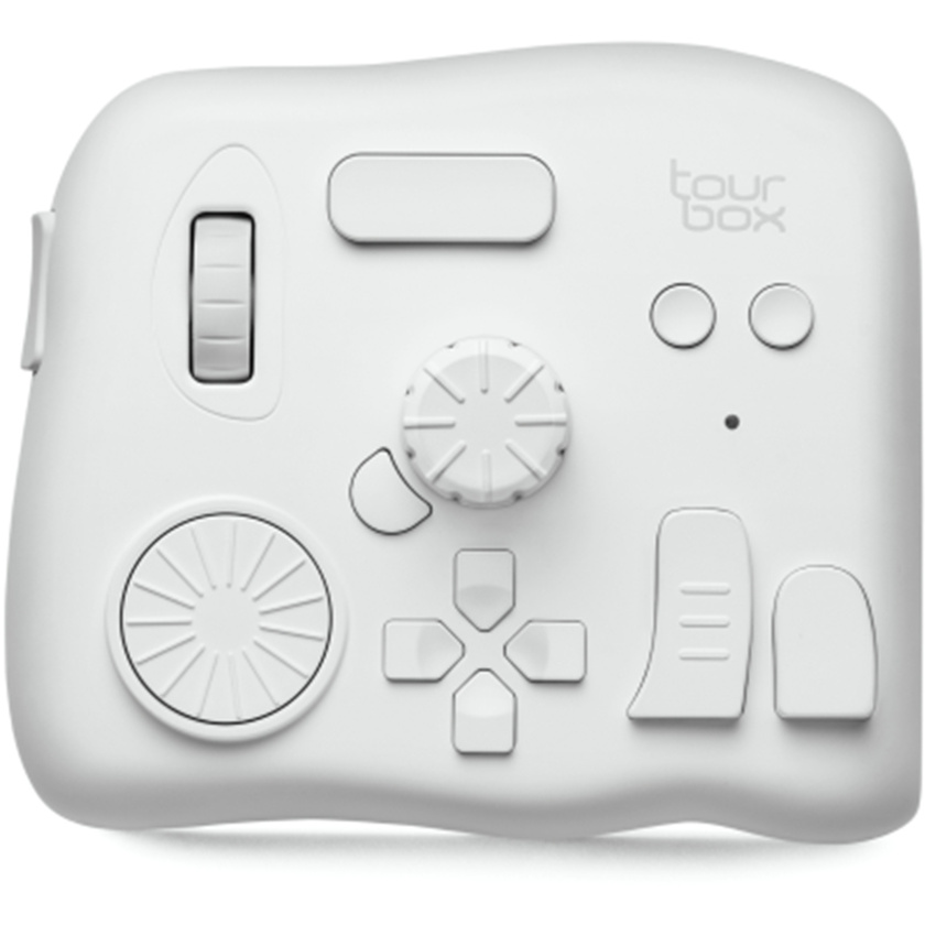 TourBox Elite Dual-Channel Bluetooth Creative Software Controller (Ivory White)