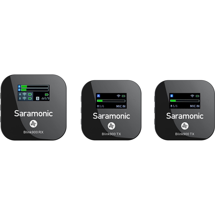 Saramonic Blink 900 B2 2.4Ghz Compact Wireless Microphone System