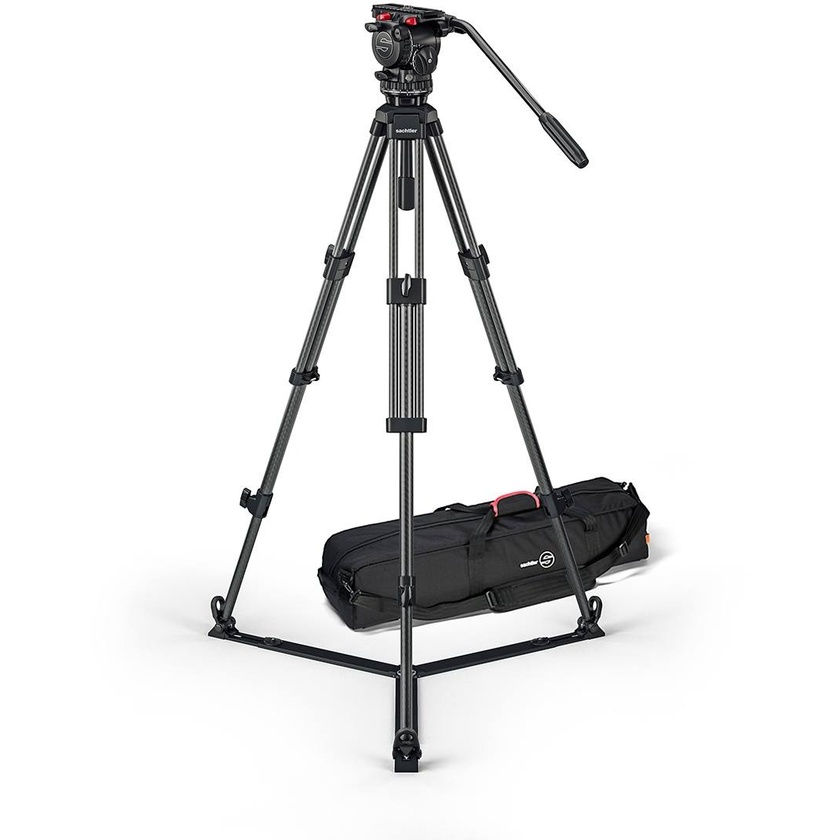 Sachtler System FSB 8 Mk II 75/2 CF with Ground Spreader
