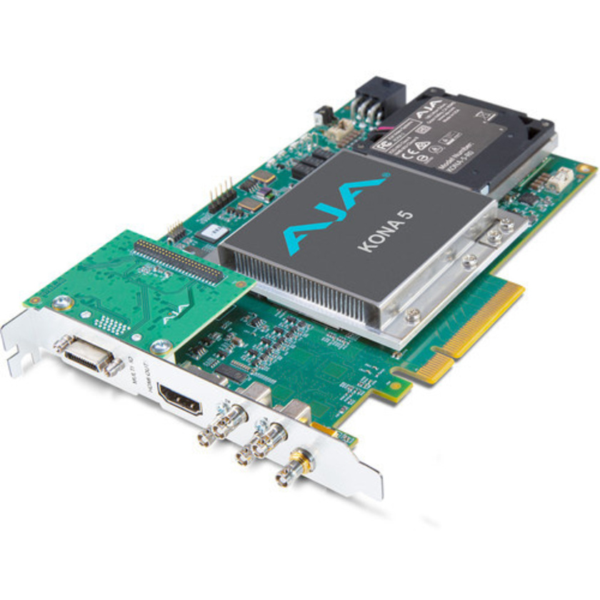 AJA 12SDI I/O, 10-Bit PCIe Card, HDMI 2.0 Output w/ HFR Support (PCIe Power)