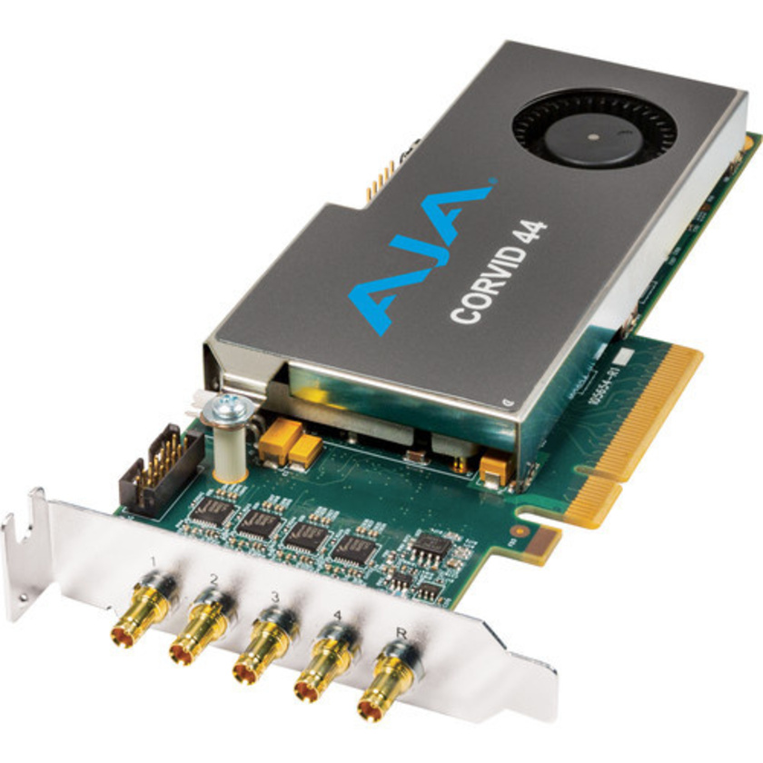 AJA Corv44-S Low-Profile 8-lane PCIe, 4 x SDI Independently Configurable