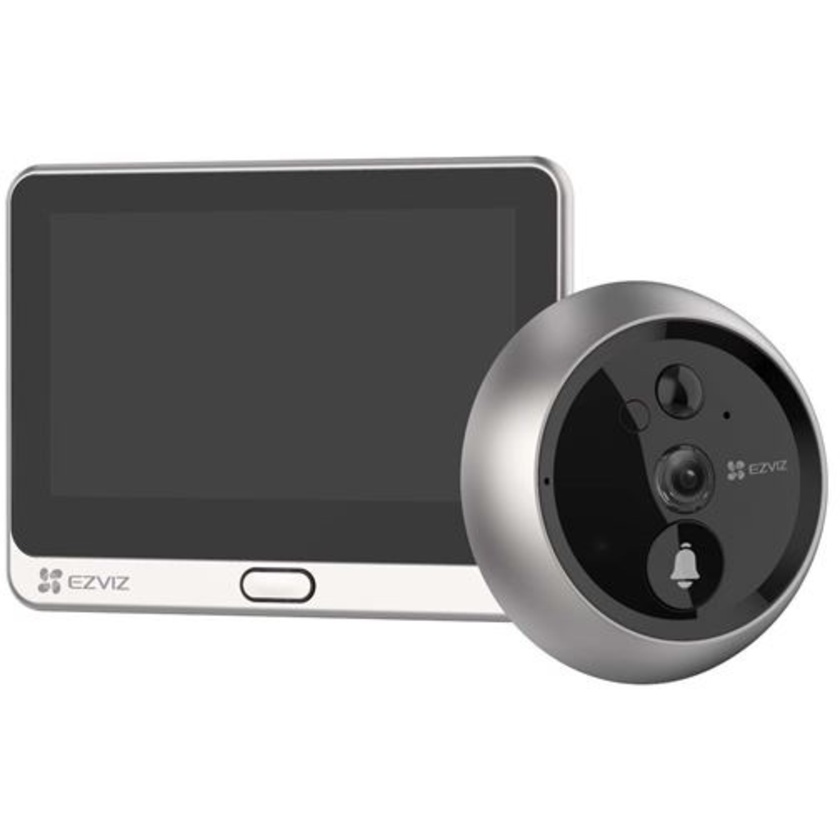 EZVIZ Wire-Free Smart Video 1080P Doorbell & 4.3" Door Viewer