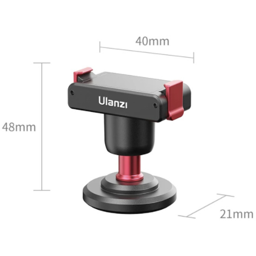 Ulanzi U170 Magnetic Quick Release Ball Head with 3M Sticker