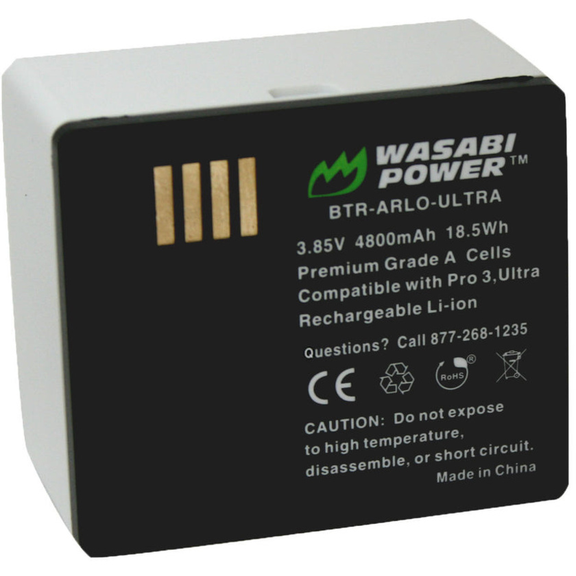 Wasabi ARLO ULTRA, ULTRA 2, PRO 3, PRO 4 (VMA5400) Battery