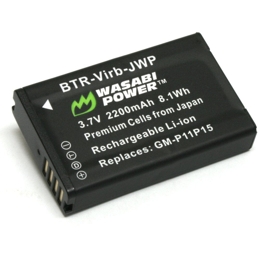 Wasabi GARMIN 010-11654-03 Battery