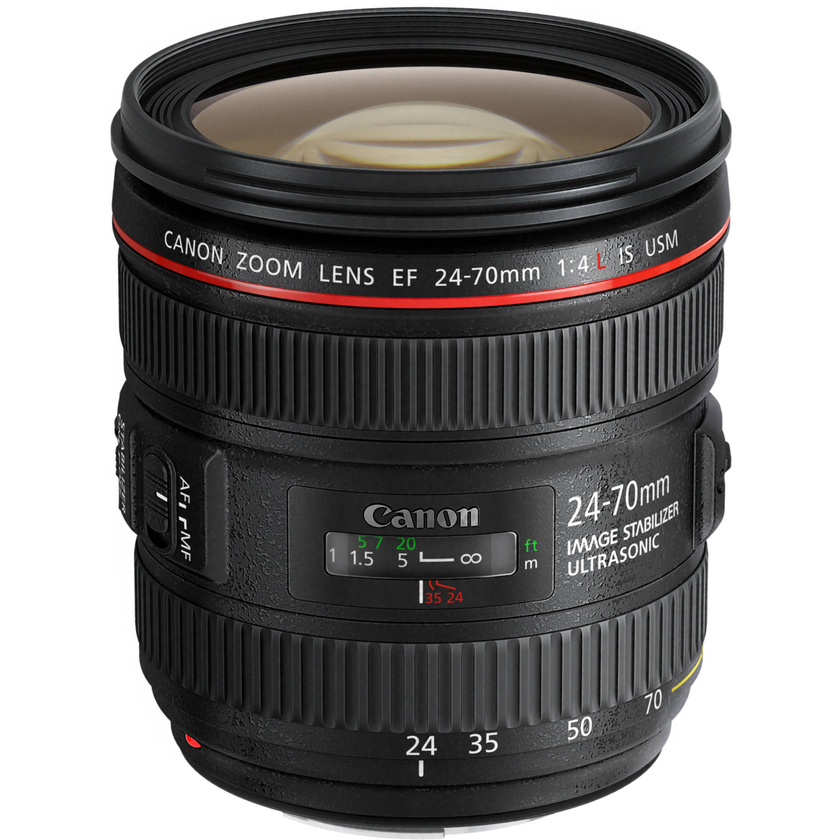 Canon EF 24-70mm f/4.0L IS USM Standard Zoom Lens