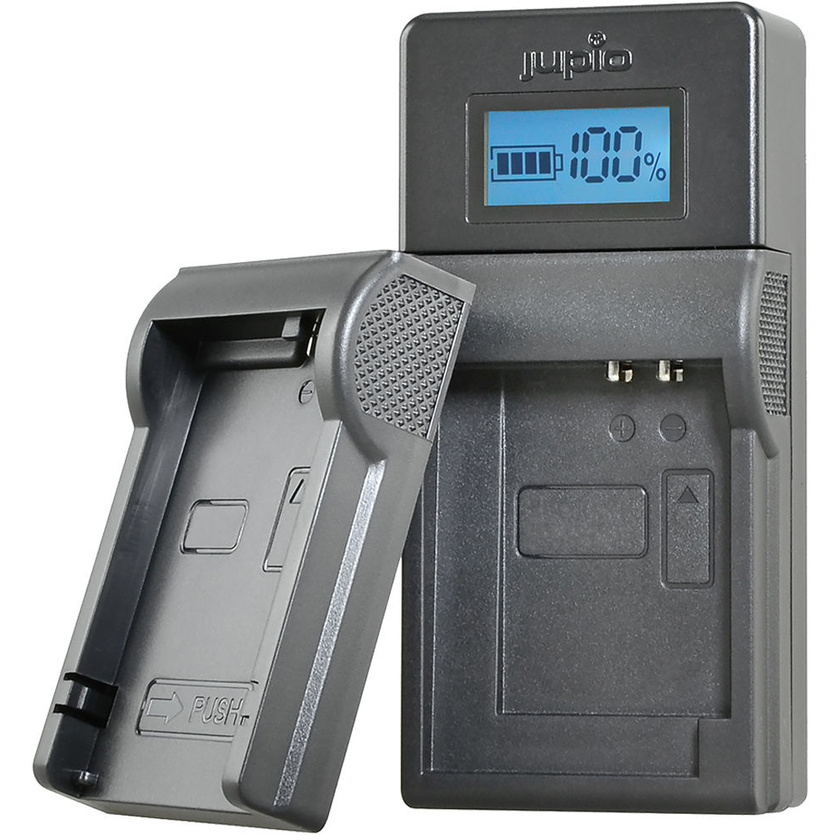Jupio USB Charger Kit for Select FUJIFILM, Nikon, Olympus, and Pentax Batteries (7.2 to 8.4V)