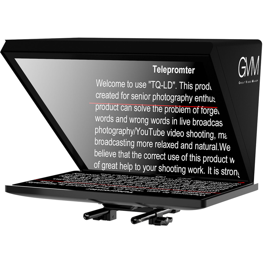 GVM Teleprompter Travel Kit with 18.5" Android All-in-One Monitor