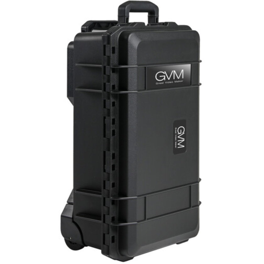 GVM QX26 Wheeled Hard Case with Padded Divider Insert (Black)