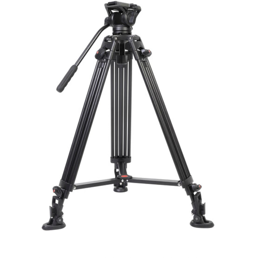 GVM Aluminum Camera Video Tripod DX16 with Fluid Head System
