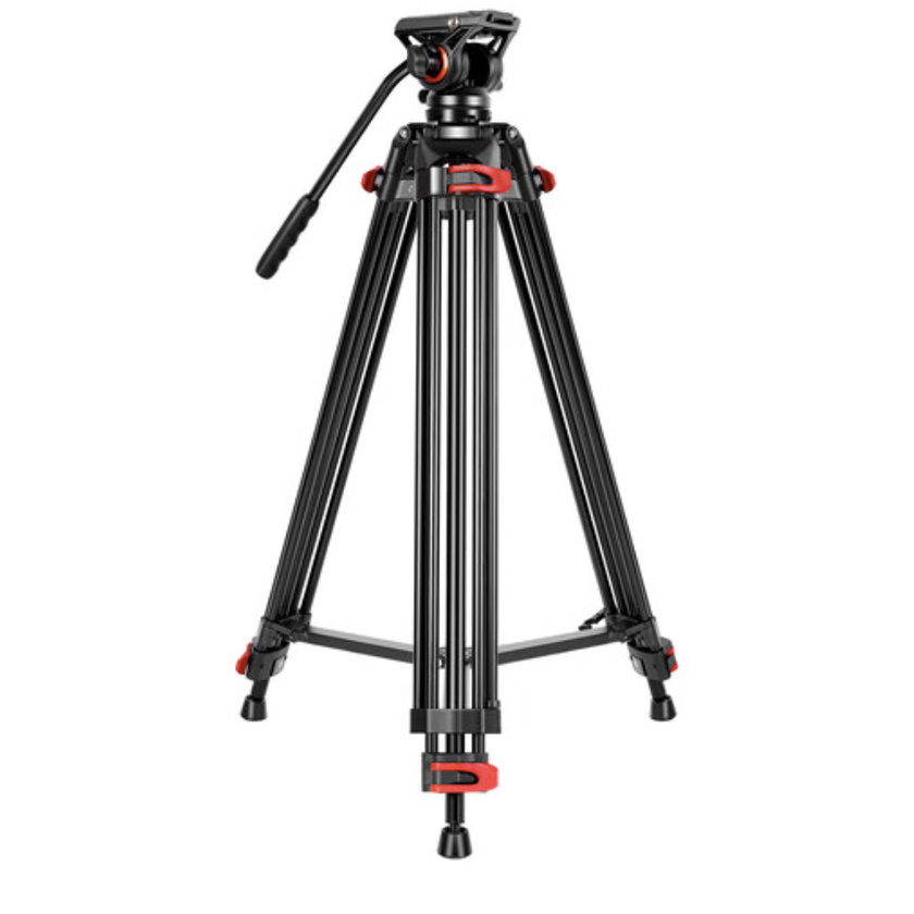 GVM JJL-JY Aluminum Camera Video Tripod with Fluid Head