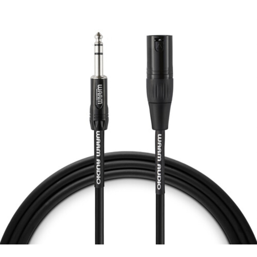Warm Audio Pro Series XLR-M to TRS Cable (0.9m)