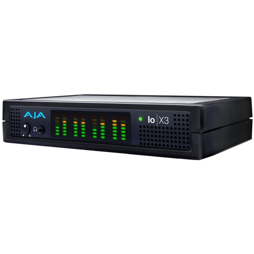 AJA IO-X3 - 2K/HD/SD 3G-SDI and HDMI Video I/O over Thunderbolt 3
