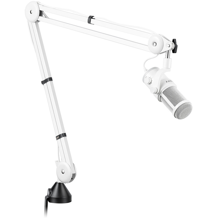 Deity VO-7U USB Microphone - Boom Arm Kit (White)