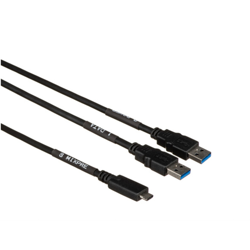Sound Devices MX-USBY USB-C to USB-A Y-Cable