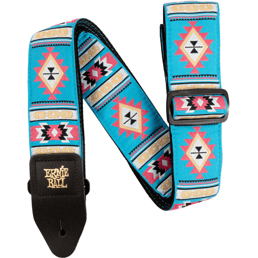 Ernie Ball Jacquard Guitar Strap - Sedona Blue