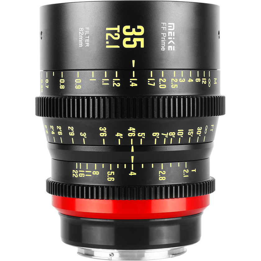 Meike 35mm T2.1 Full-Frame Prime Cine Lens (L-Mount, Feet/Meters)