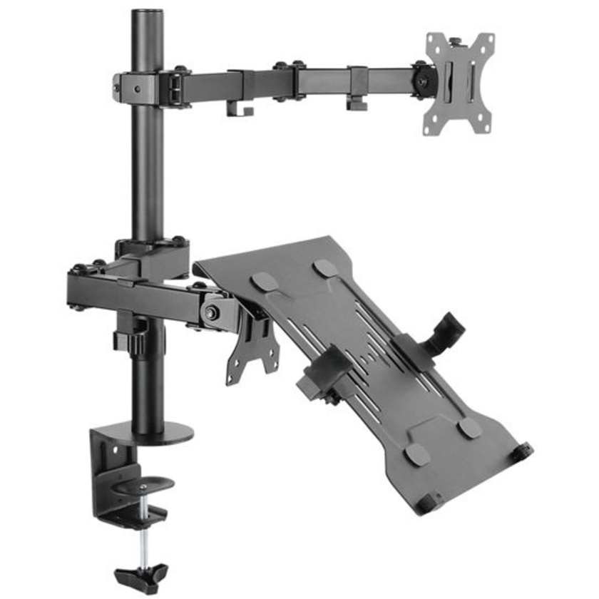 Brateck Universal Adjustable Laptop & Monitor Holder Desk Stand