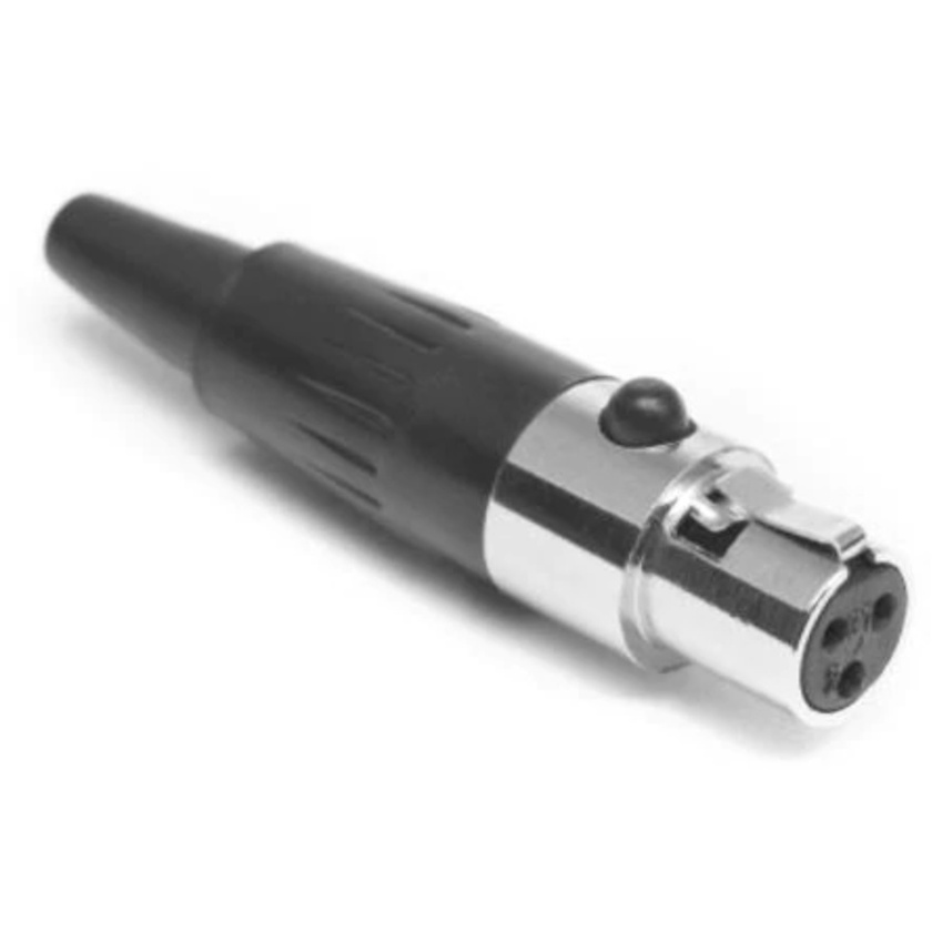 Amphenol G Series Mini XLR Cable Connector (Female, 3 Pin)