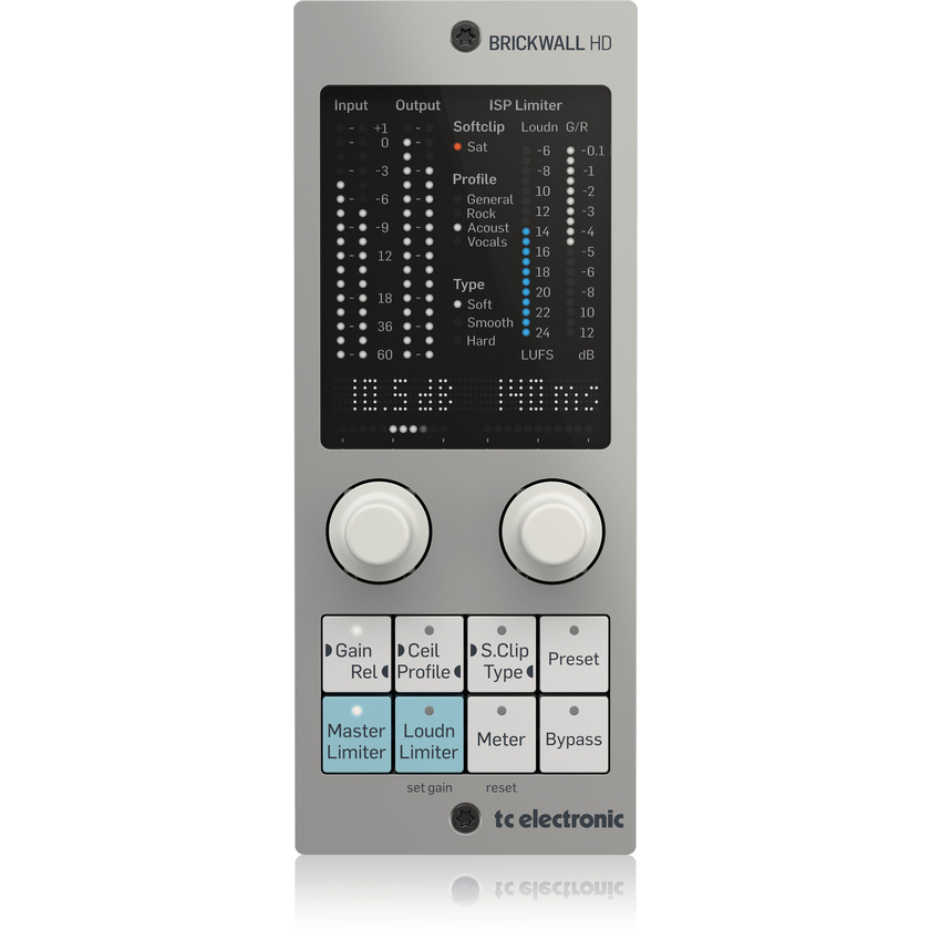 TC Electronic Mastering Brickwall Limiter Plug-in with Dedicated Hardware Interface