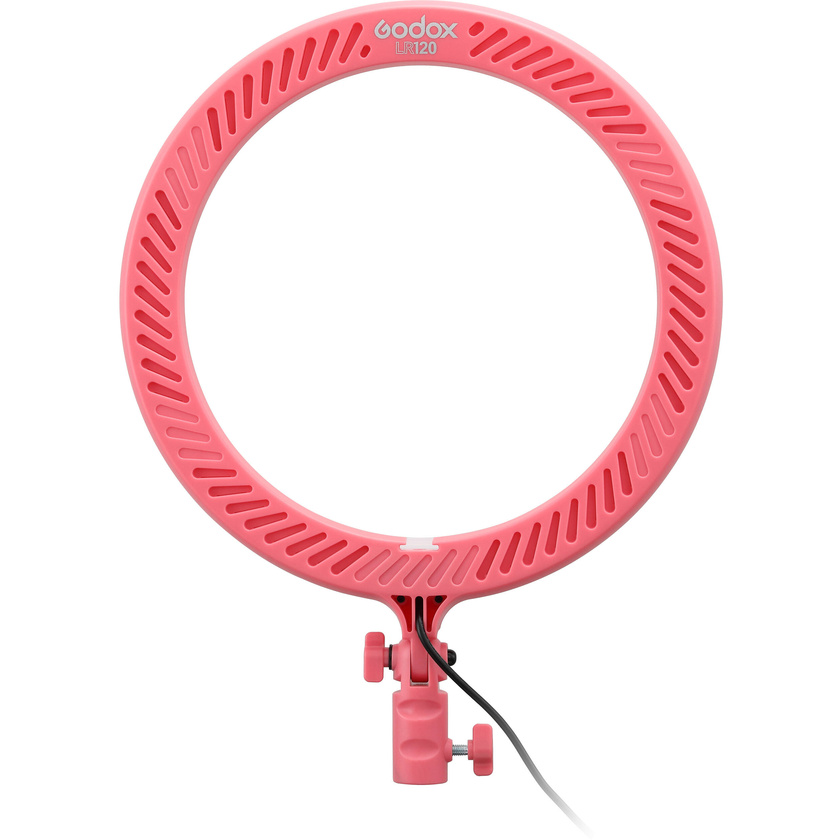 Godox LR120 Bi-Colour LED Ring Light (31cm, Pink)