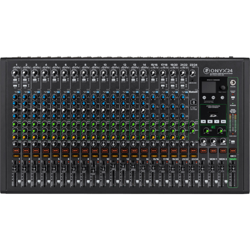 Mackie ONYX24 Premium Analog Mixer with Multitrack USB