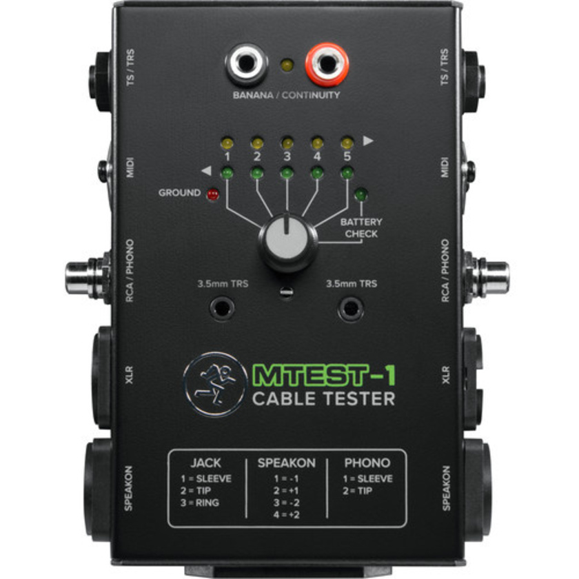 Mackie MTest-1 Cable Tester
