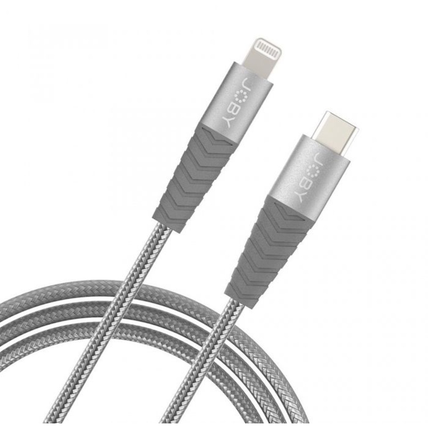 Joby USB-C Lightning Cable Space Grey (2m)