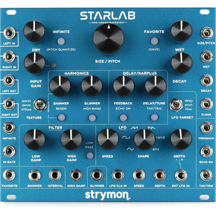 Strymon StarLab Modular Time Warped Reverberator (Blue)