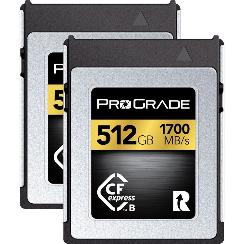 ProGrade Digital 512GB CFexpress 2.0 Memory Card (2-Pack)