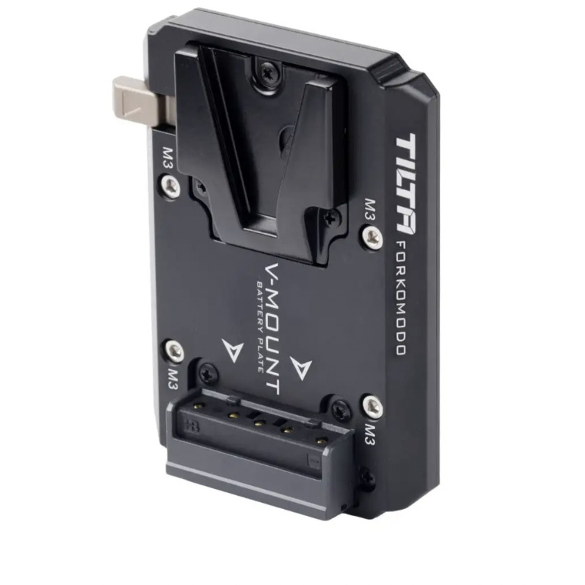 Tilta Battery Plate for Advanced Power Distribution Module (RED KOMODO V-Mount Type II, Black)