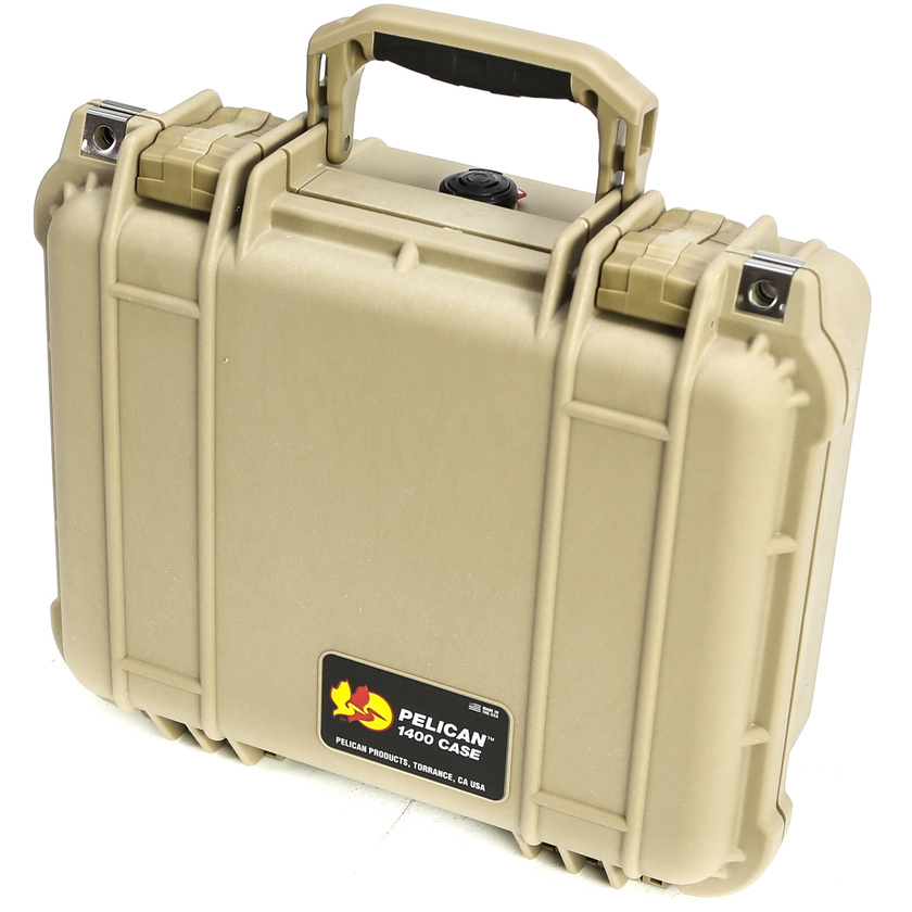 Pelican 1400 Case (Desert Tan, No Foam)
