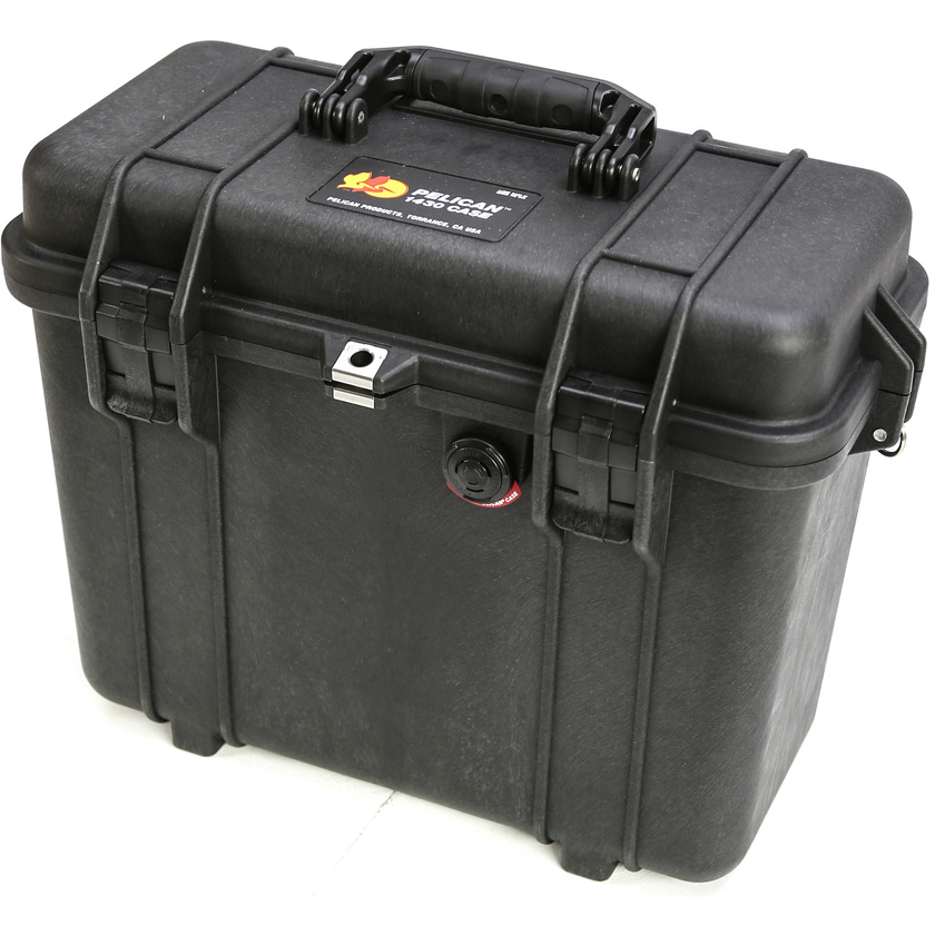 Pelican 1430 Top Loader Case (Black, No Foam)
