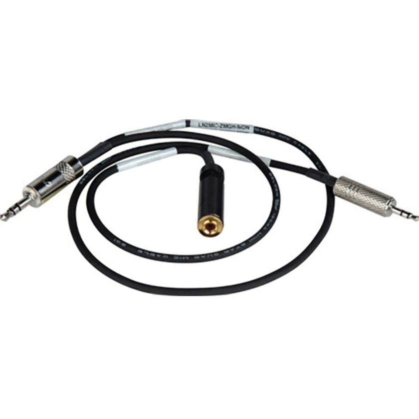 Sescom LN2MIC-ZMGH-MON Line Out to Camera Mic In Headphone Tap Cable
