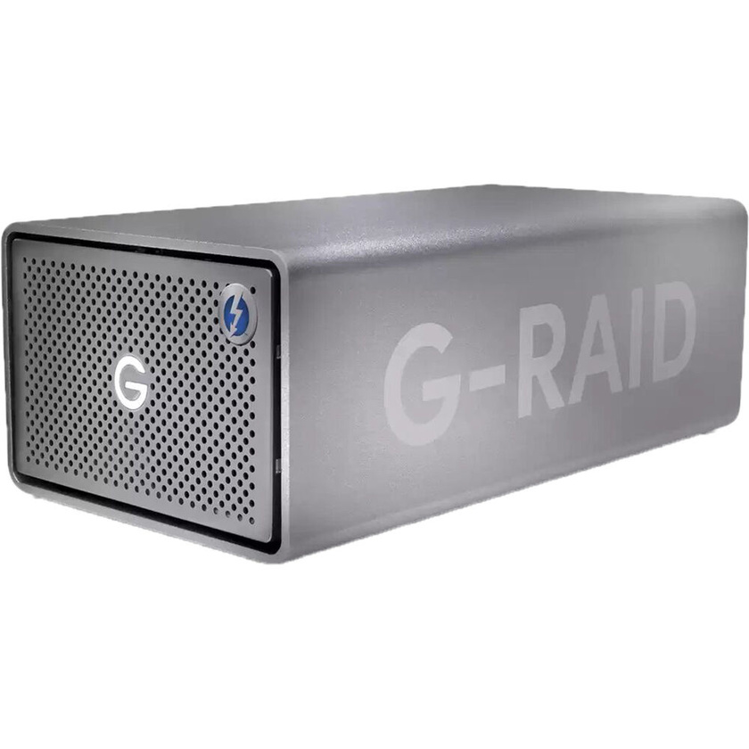 SanDisk Professional G-RAID 2 40TB 2-Bay RAID Array (2 x 20TB, Thunderbolt 3 / USB 3.2 Gen 1 )