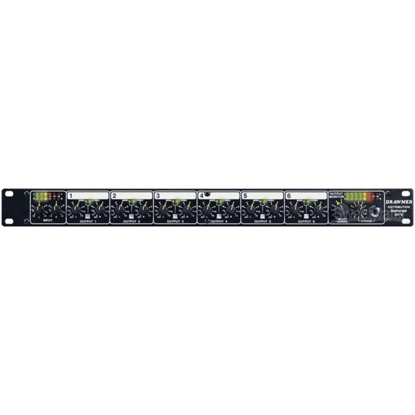 Drawmer DA6 - Balanced Distribution Amplifier