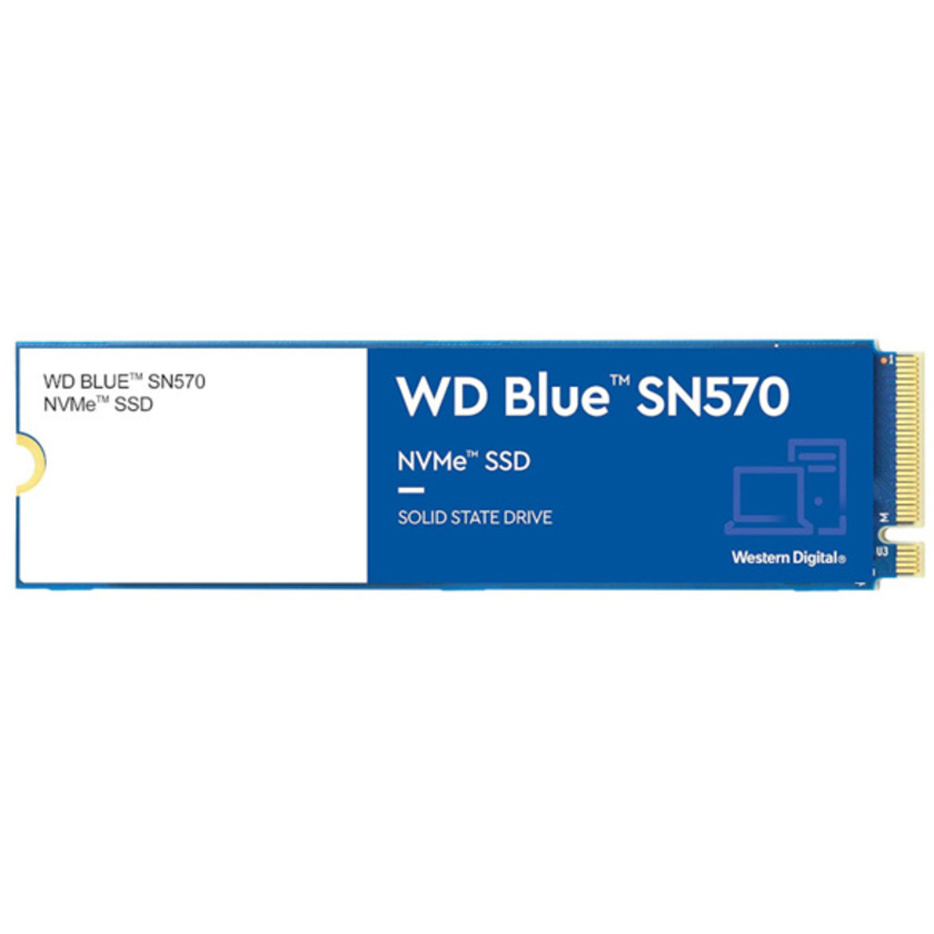 Western Digital Blue 250GB SN570 PCIE M.2 2280 3D NVMe SSD